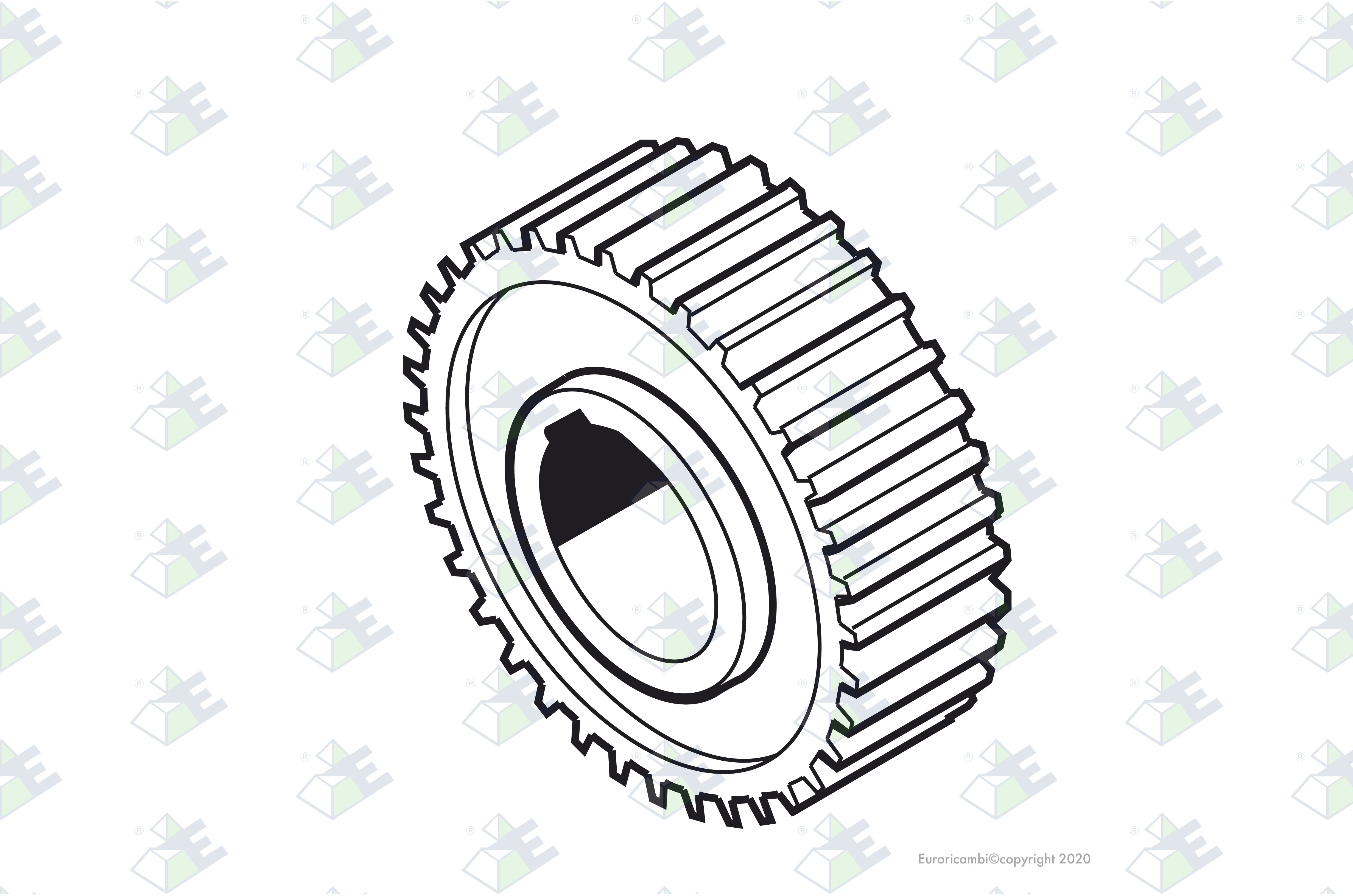 GEAR 3RD SPEED 36 T. suitable to INTERNATIONAL 422150C1