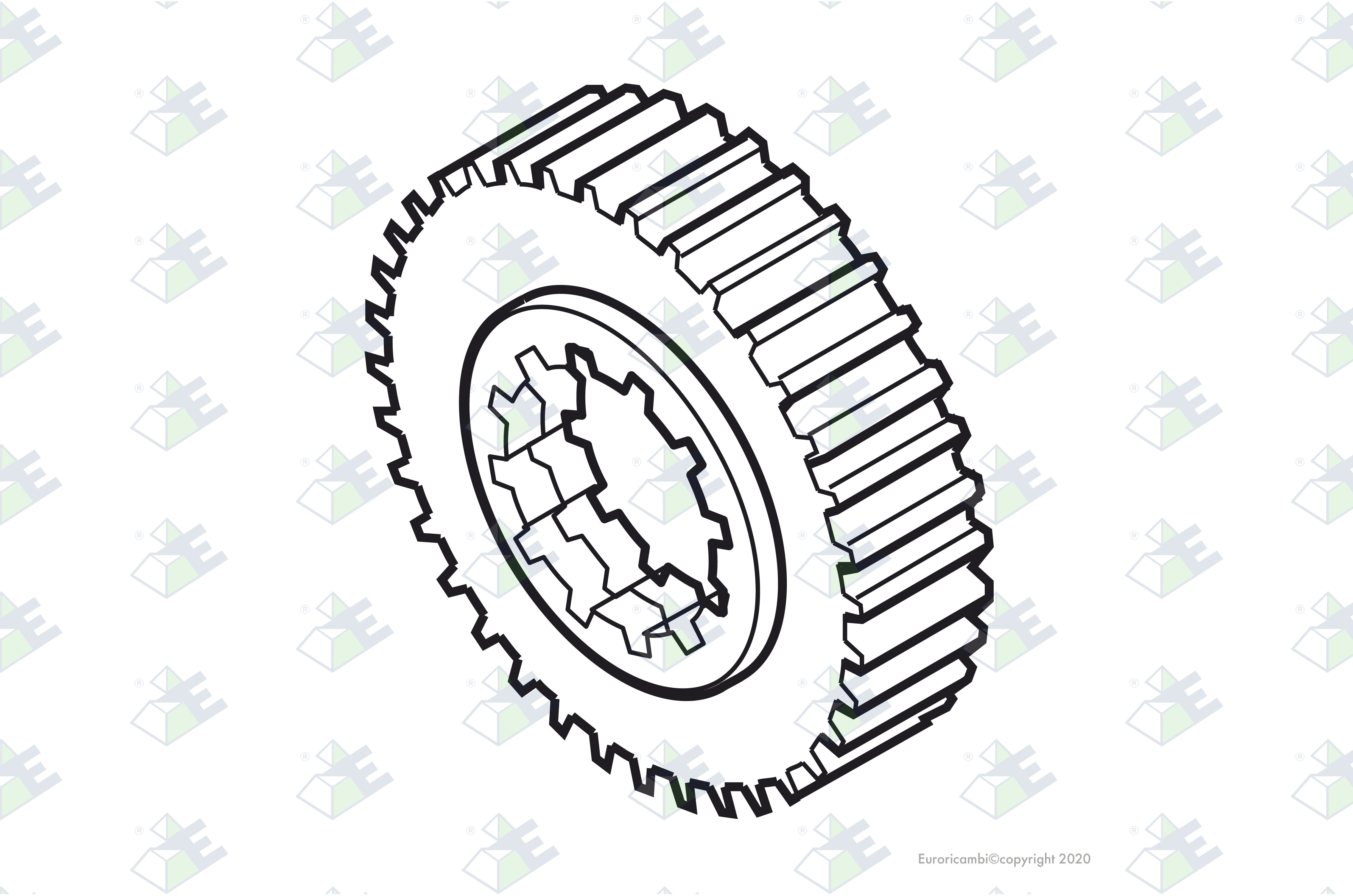GEAR M/S 42 T. suitable to EUROTEC 35000617