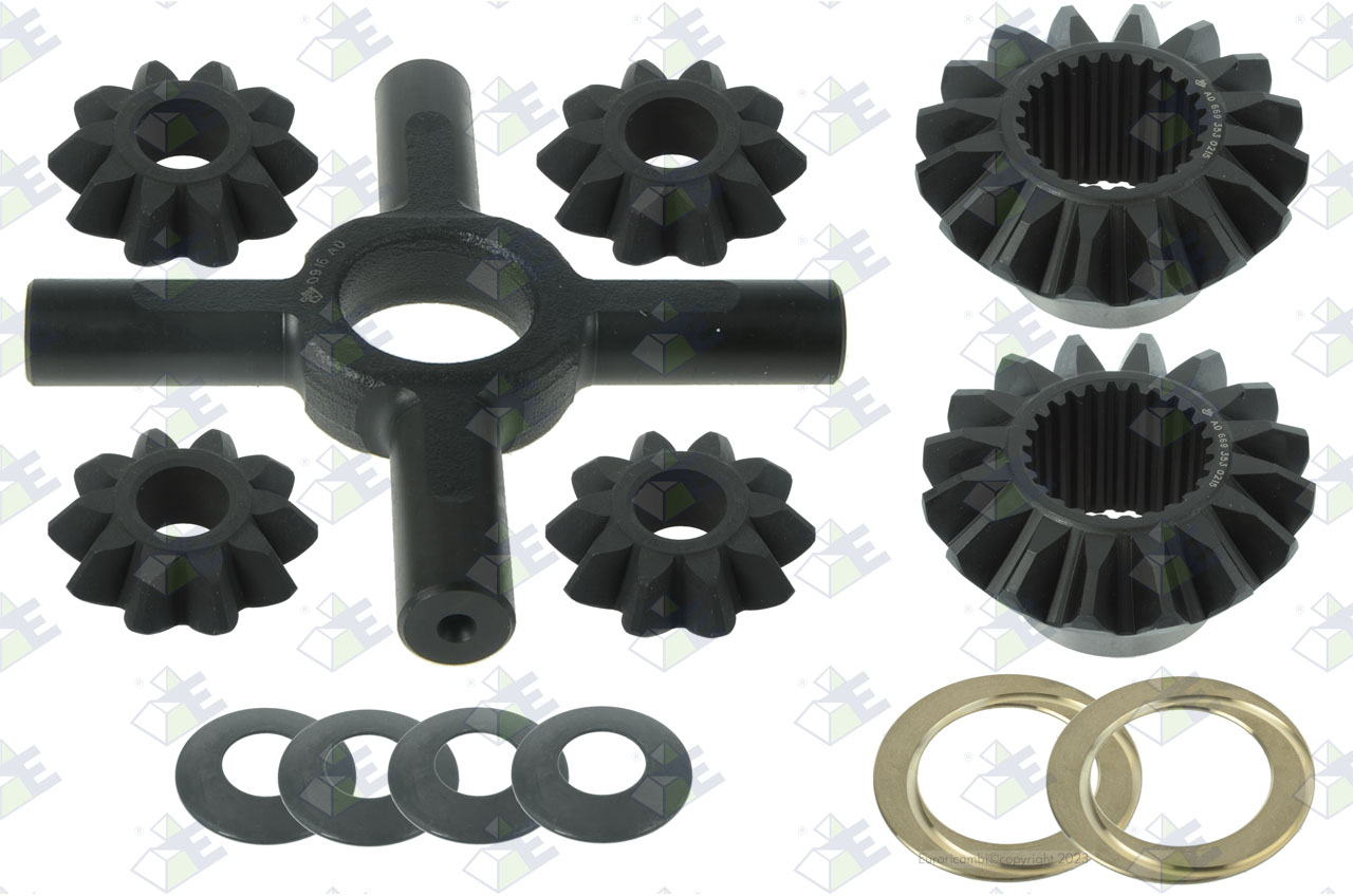 DIFFERENTIAL GEAR KIT suitable to MERCEDES-BENZ 3103500040