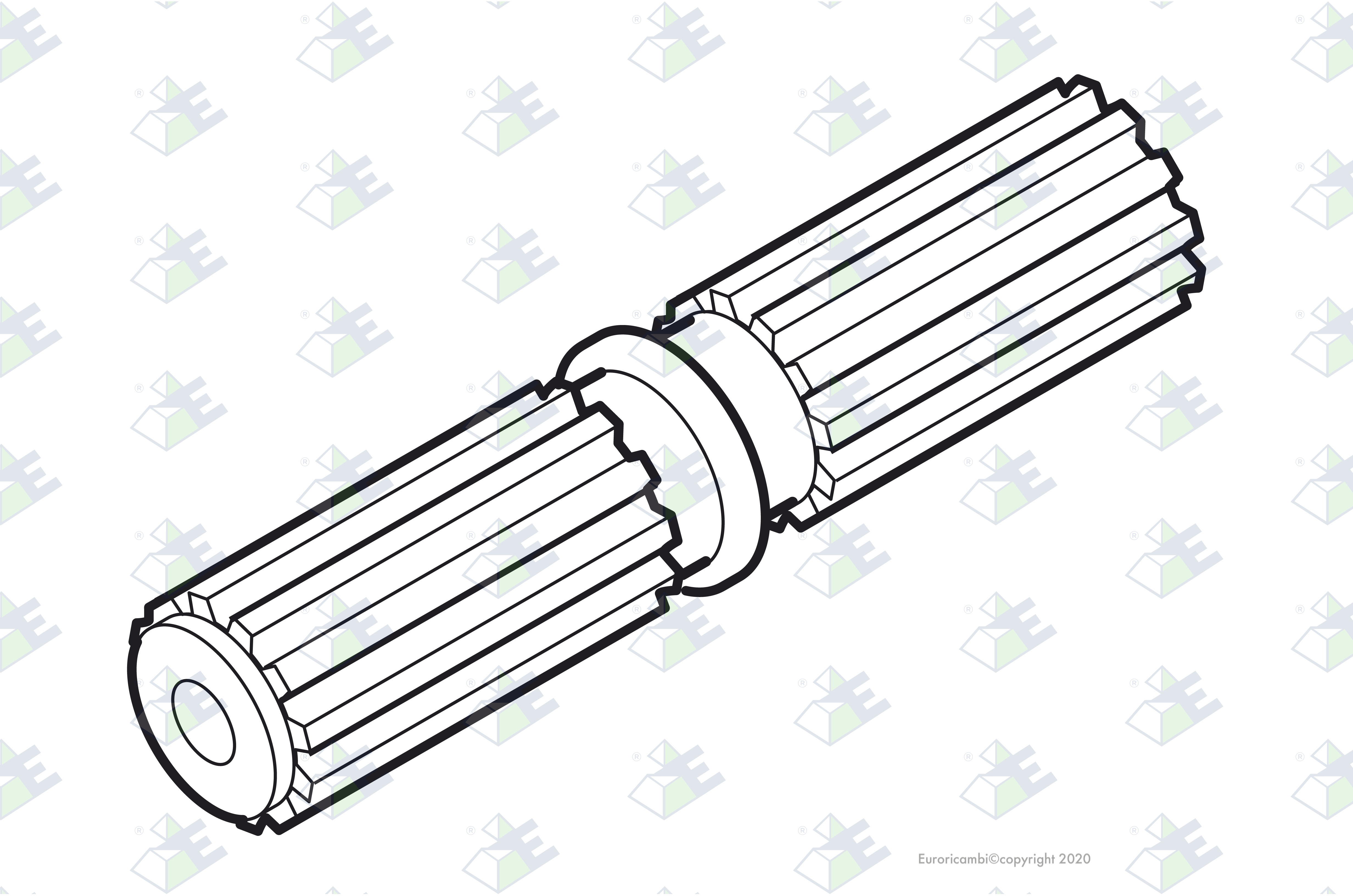 SHAFT suitable to MERCEDES-BENZ 3432831306