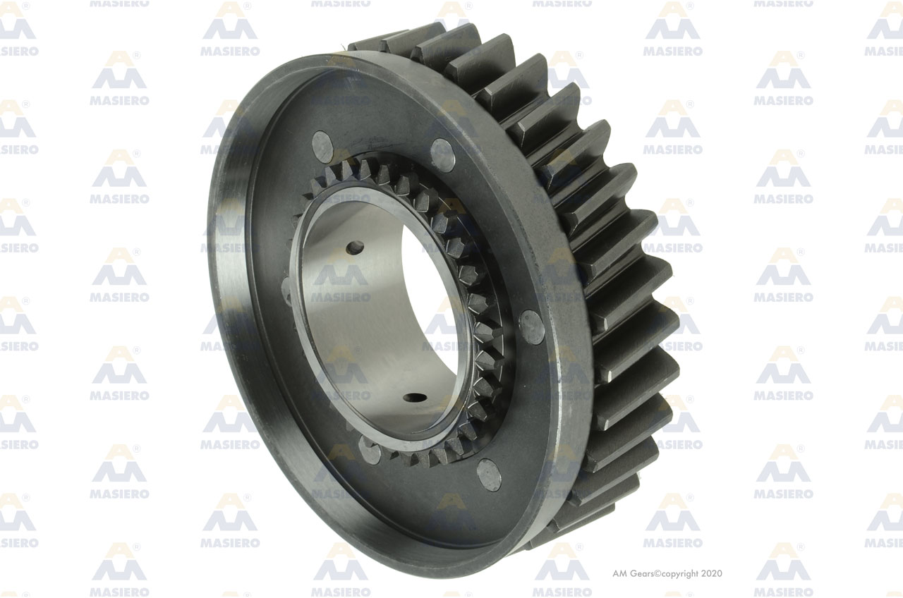 GEAR 2ND SPEED 33 T. suitable to S.N.V.I-ALGERIA 0000163505