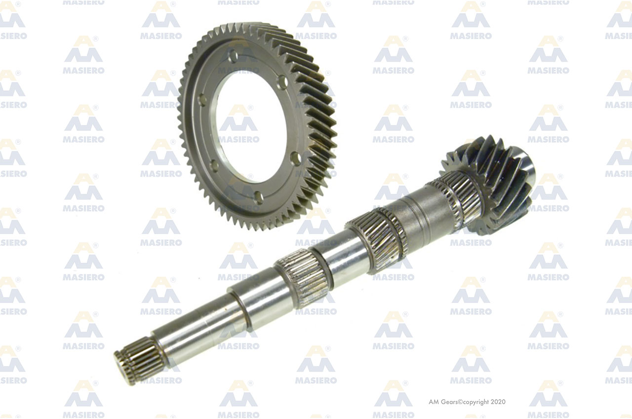 PINION/GEAR SET 60:18 suitable to VOLKSWAGEN 085409143F