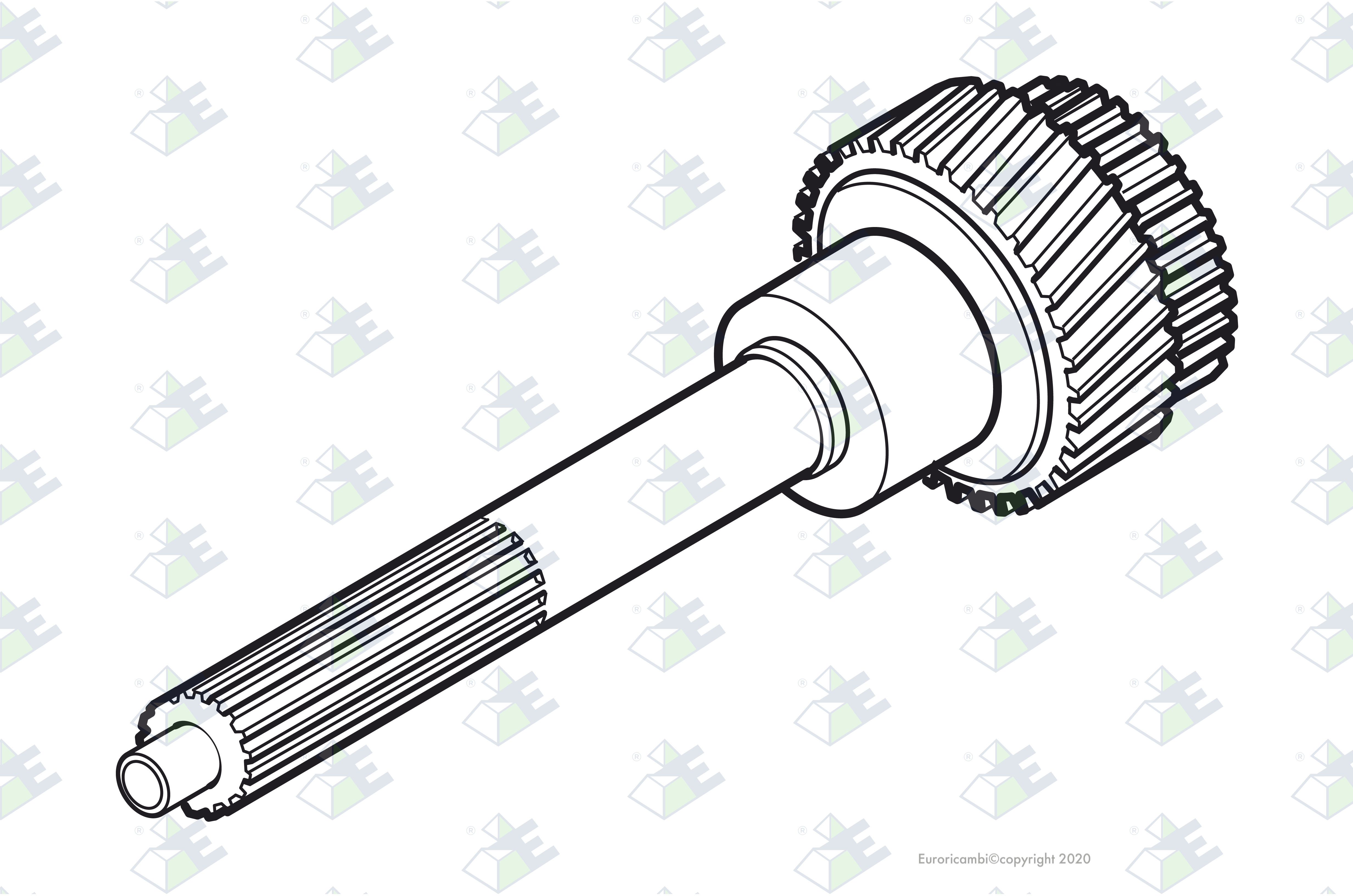 INPUT SHAFT 23 T. suitable to S C A N I A 294899