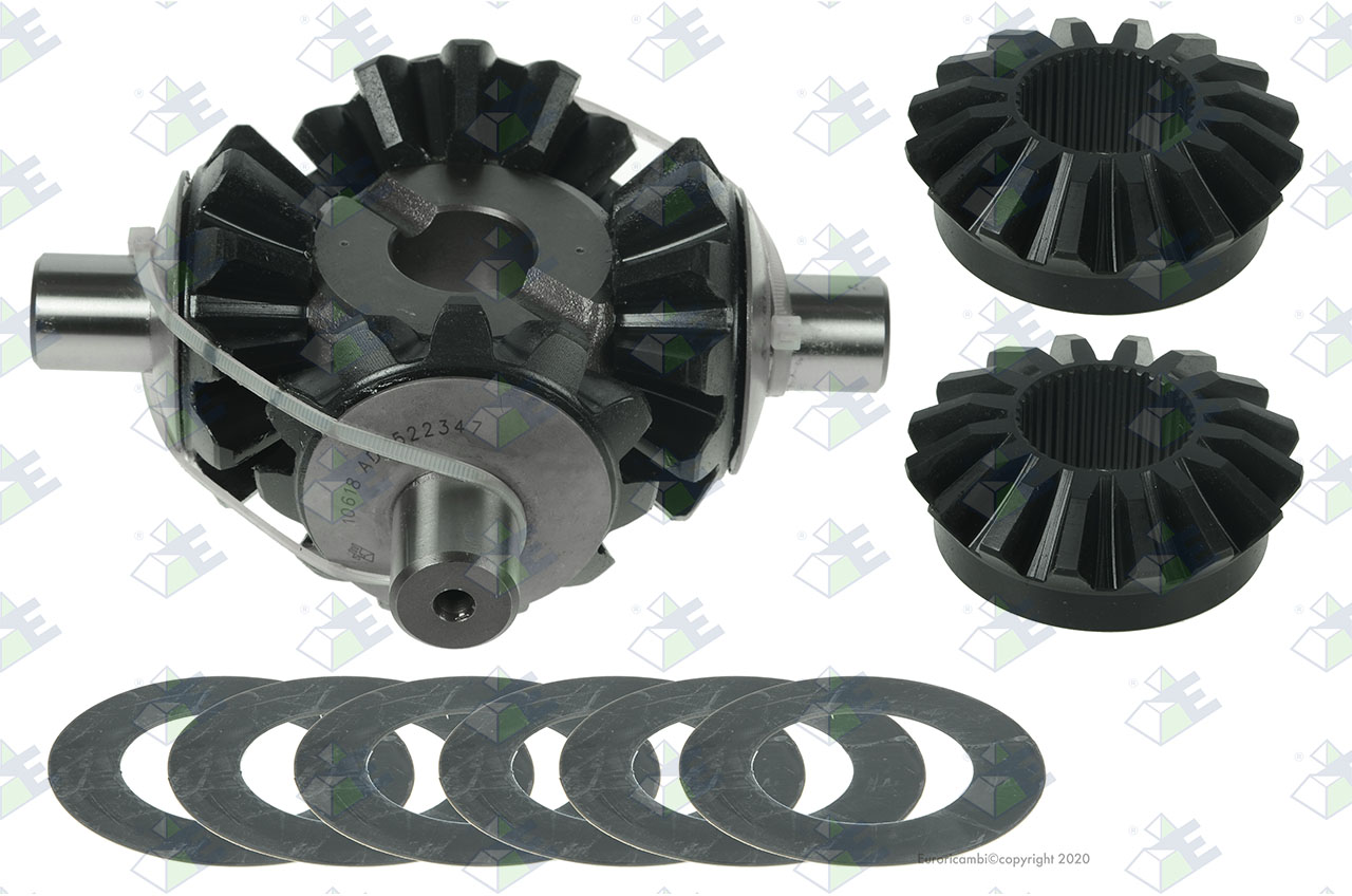 DIFFERENTIAL GEAR KIT suitable to MERITOR (EUROPE) E677M