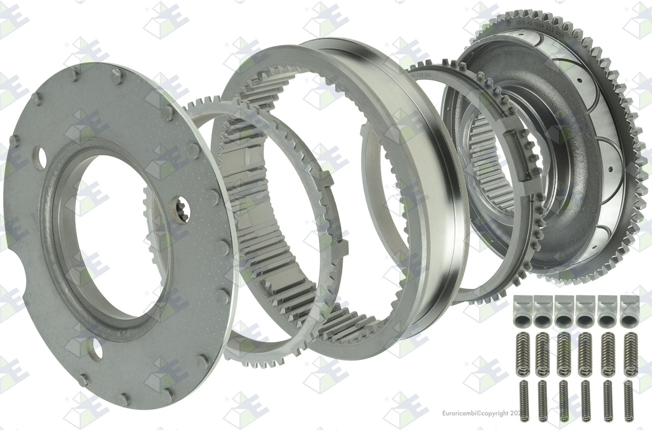 SYNCHRONIZER KIT suitable to ZF TRANSMISSIONS 1269298980