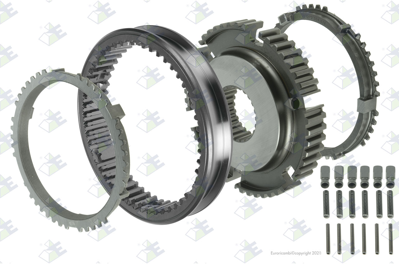 SYNCHRONIZER KIT 5TH/6TH suitable to ZF TRANSMISSIONS 1268204029