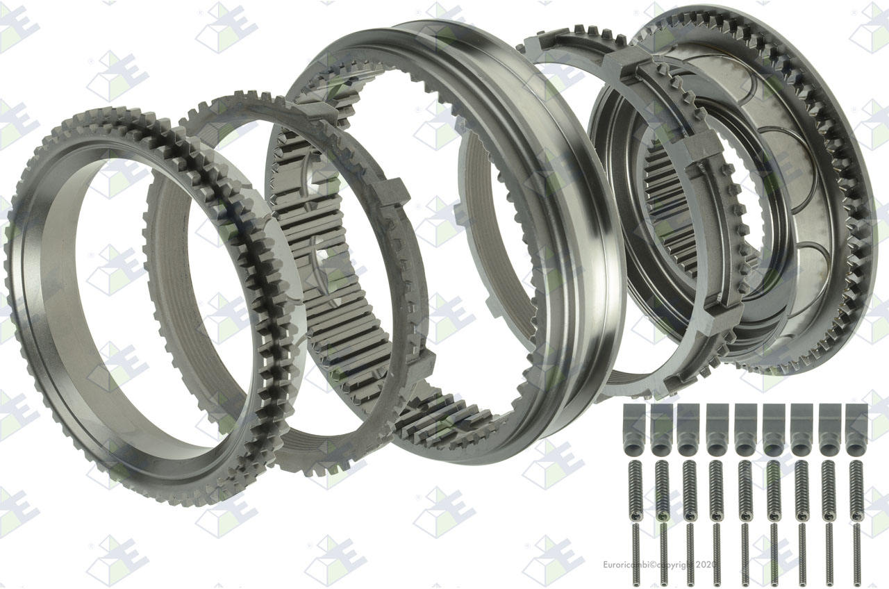 SYNCHRONIZER KIT suitable to ZF TRANSMISSIONS 1315298034