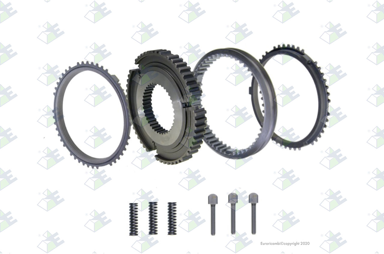 SYNCHRONIZER KIT 3RD/4TH suitable to ZF TRANSMISSIONS 1316295001
