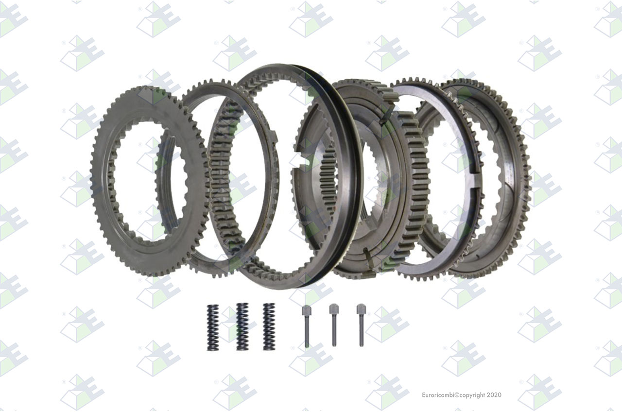 SYNCHRONIZER KIT 1ST/2ND suitable to ZF TRANSMISSIONS 1316295002