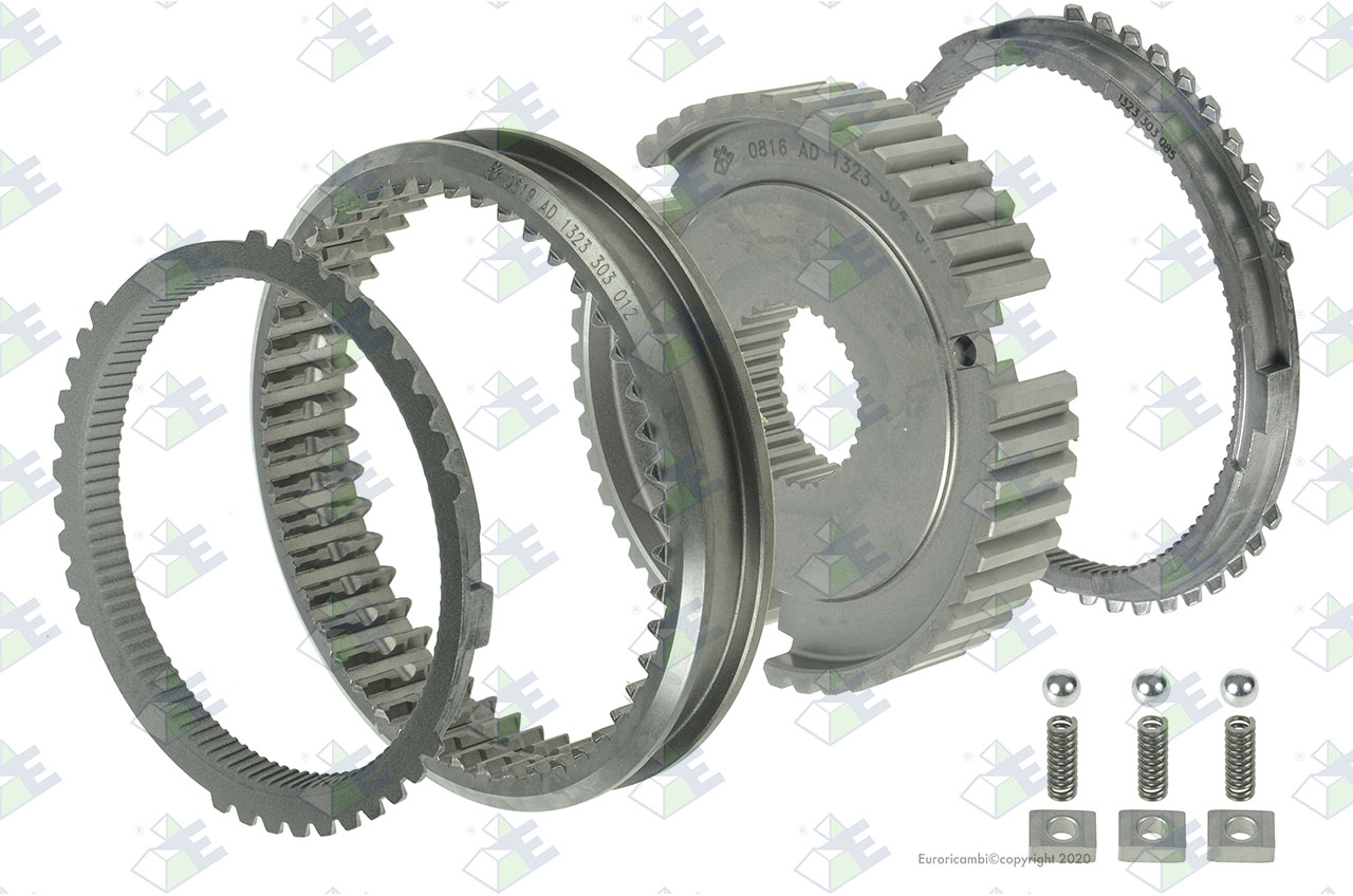 SYNCHRONIZER KIT 5TH/6TH suitable to ZF TRANSMISSIONS 1323298002