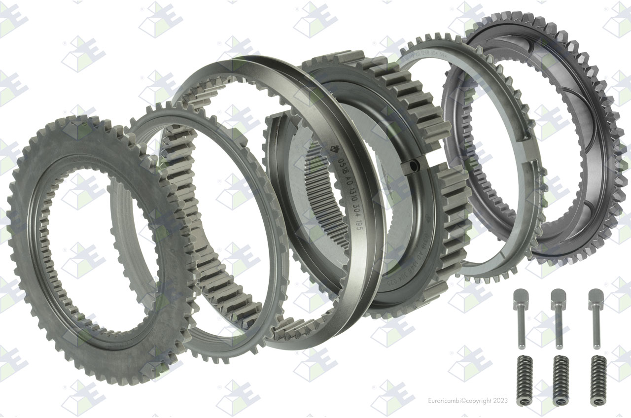 SYNCHRONIZER KIT 3RD/4TH suitable to ZF TRANSMISSIONS 1346298004