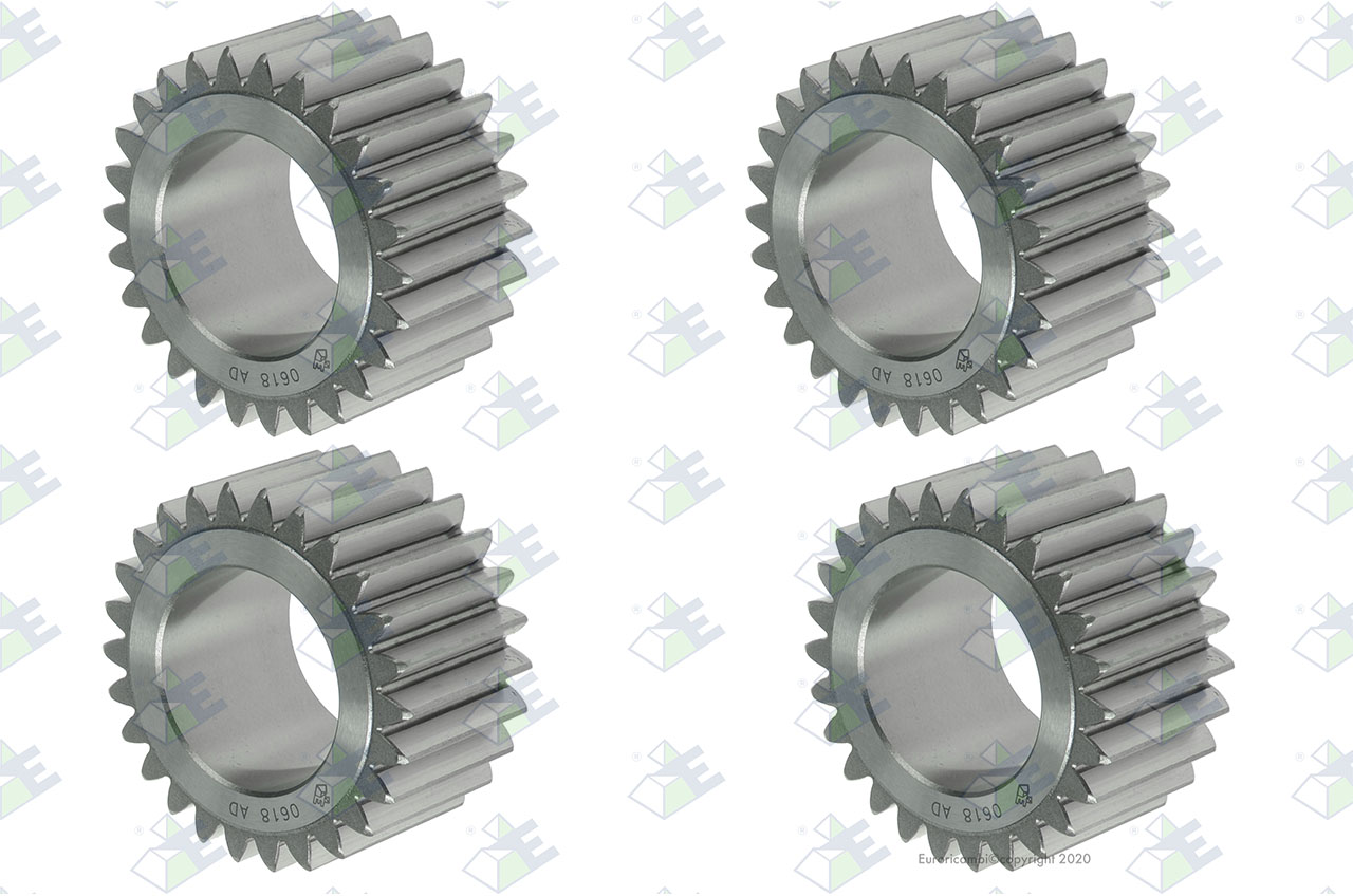 GEAR SET (4 PCS) suitable to ZF TRANSMISSIONS 1304232037