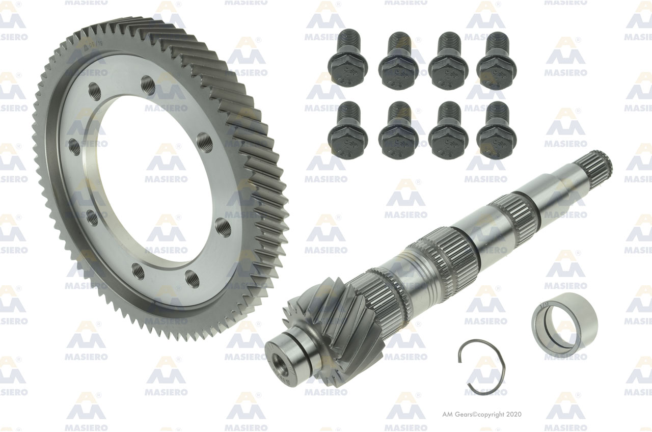 EQUIPO PAR CILIN. 75:16 adaptado a VOLKSWAGEN 62135