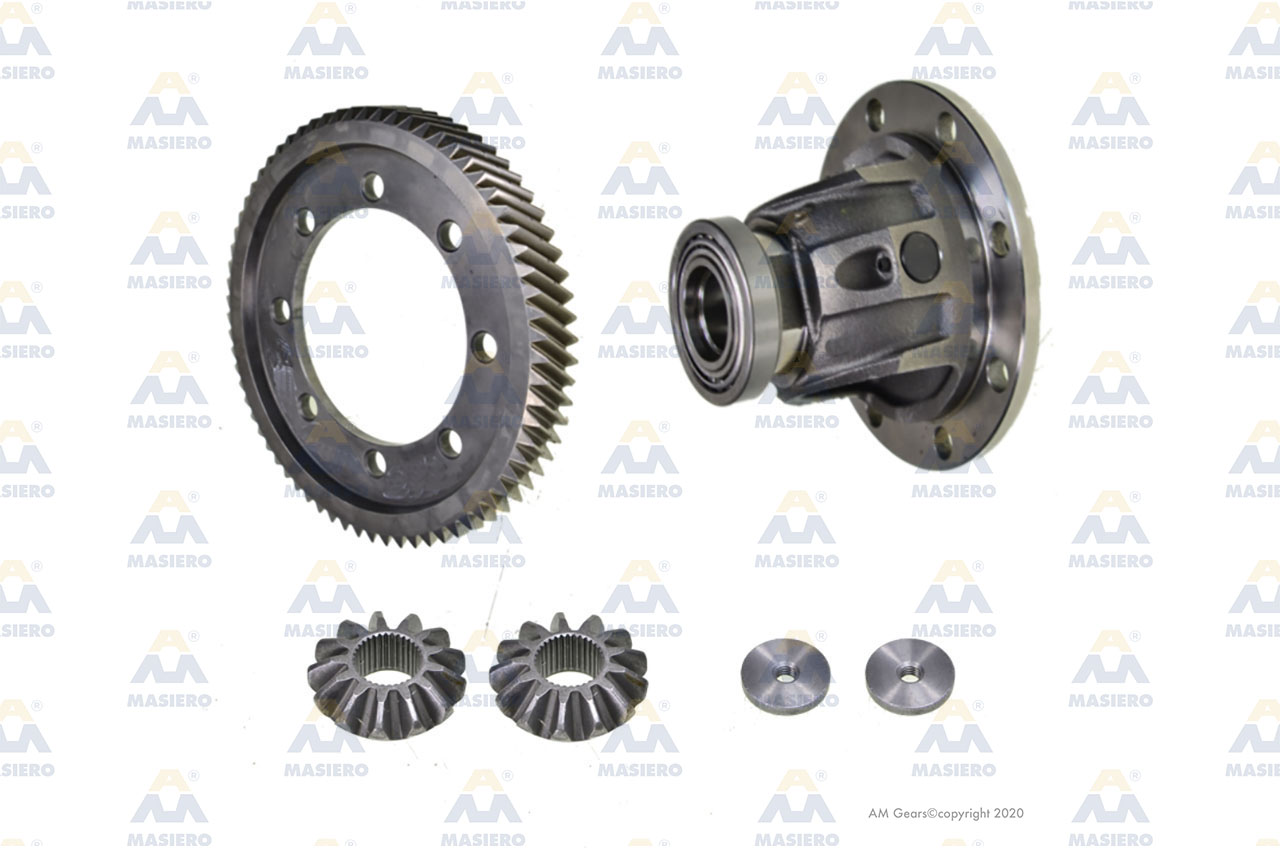 GROUPE DIFF. COMPLET adaptable à VOLKSWAGEN 0AH409021N