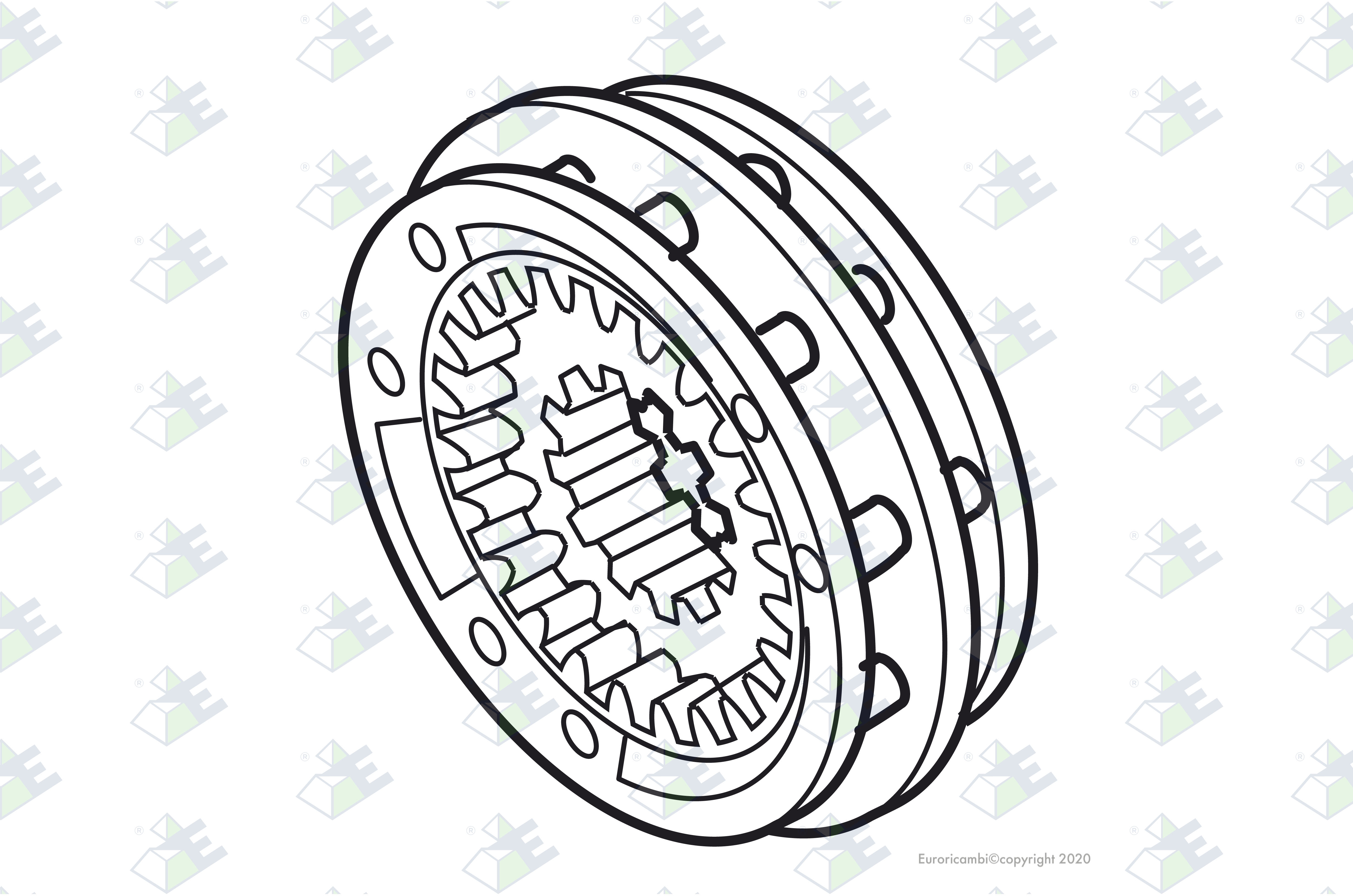 SINCRONIZZATORE 4A/5A VEL intercambiabile con RENAULT TRUCKS 0000167210