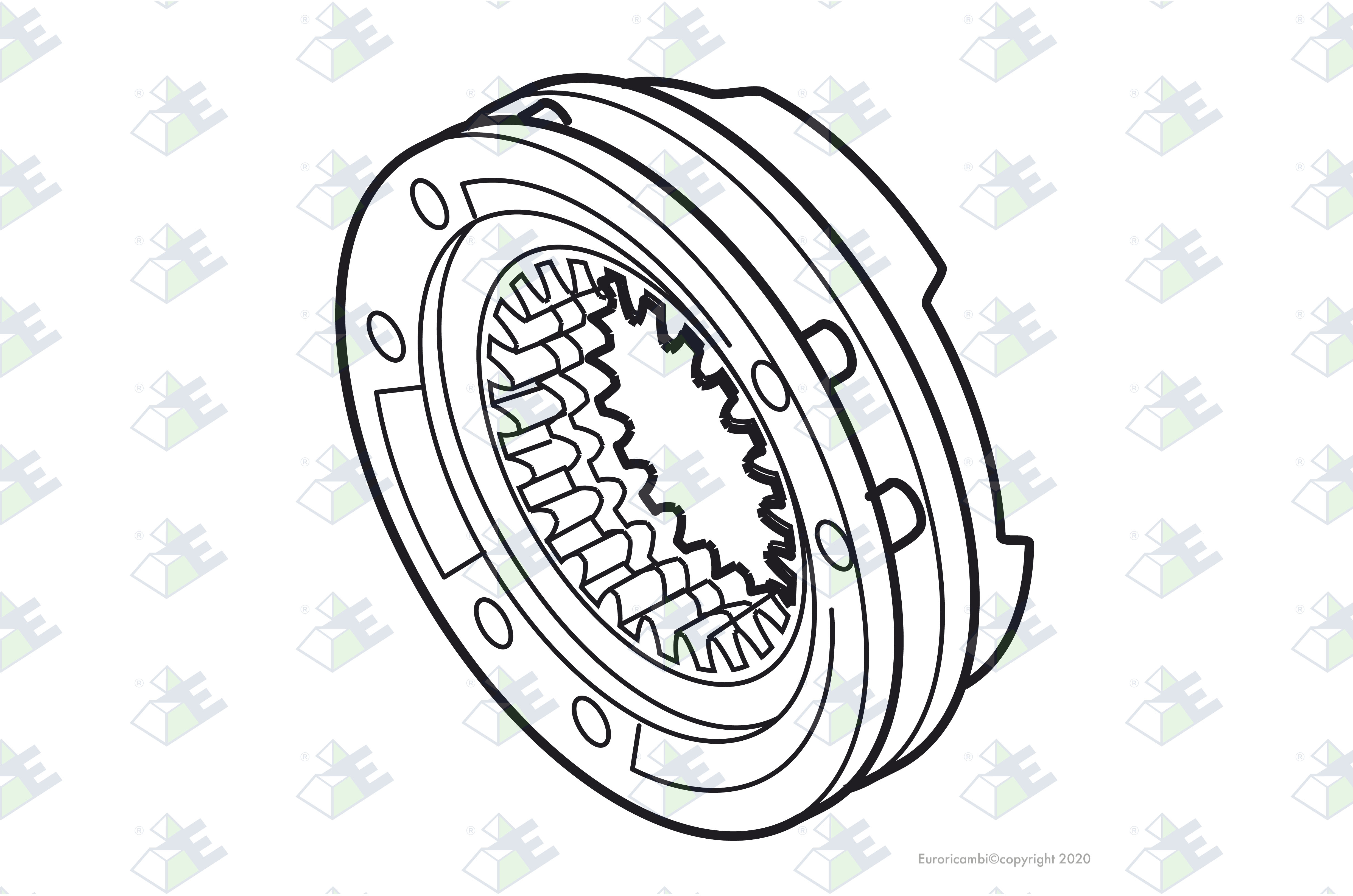 СИНХРОНИЗАТОР 6 ПЕРЕДАЧИ Подходит для RENAULT TRUCKS 0000167233